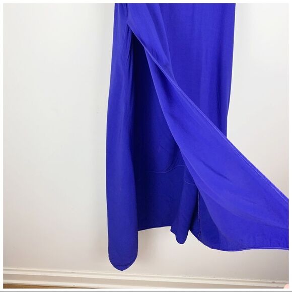 Splendid Blue Layered Tank‎ Dress Hi-low Sleeveless Small - Picture 3 of 12